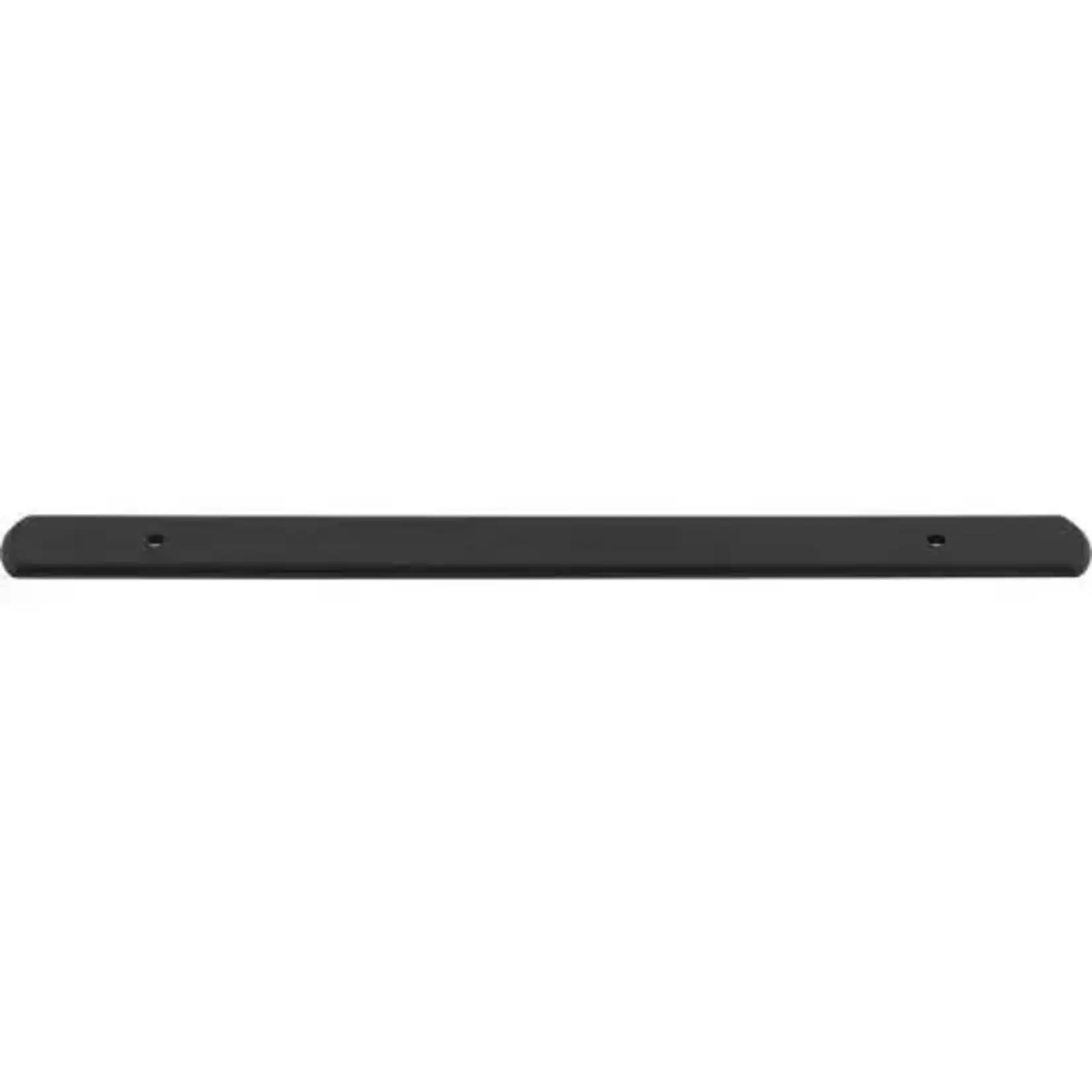 Top Knobs Wescott Backplate Flat Black 192mm