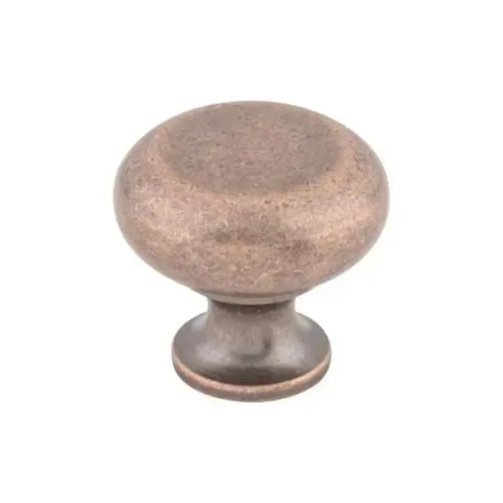 Top Knobs Flat Faced Knob Antique Copper 32mm