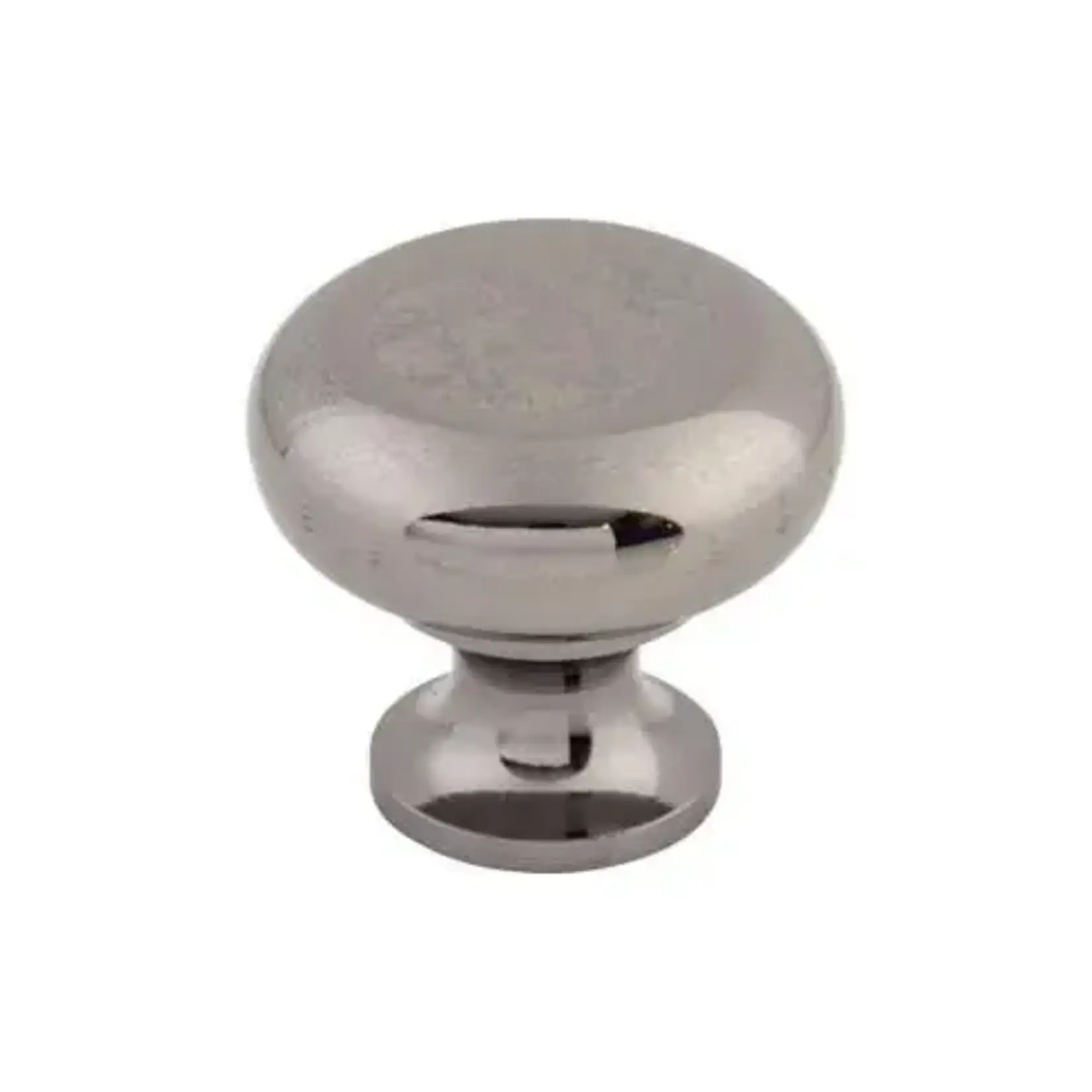 Top Knobs Flat Faced Knob Black Nickel 32mm