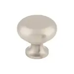 Top Knobs Flat Faced Knob Brushed Satin Nickel 32mm
