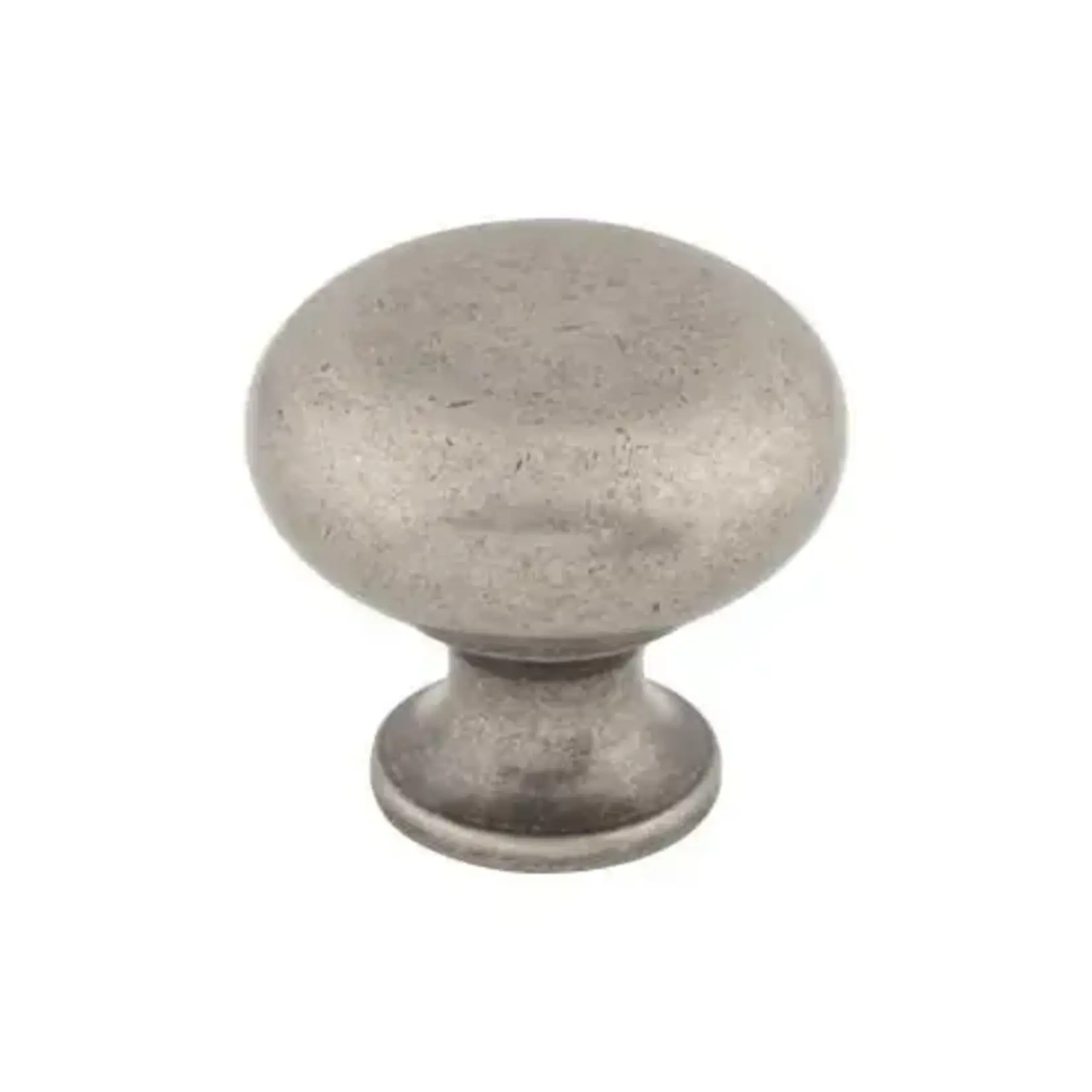 Top Knobs Flat Faced Knob Pewter Antique 32mm