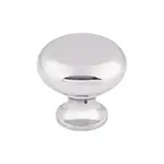 Top Knobs Flat Faced Knob Polished Chrome 32mm