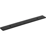 Top Knobs Radcliffe Backplate Flat Black 128mm