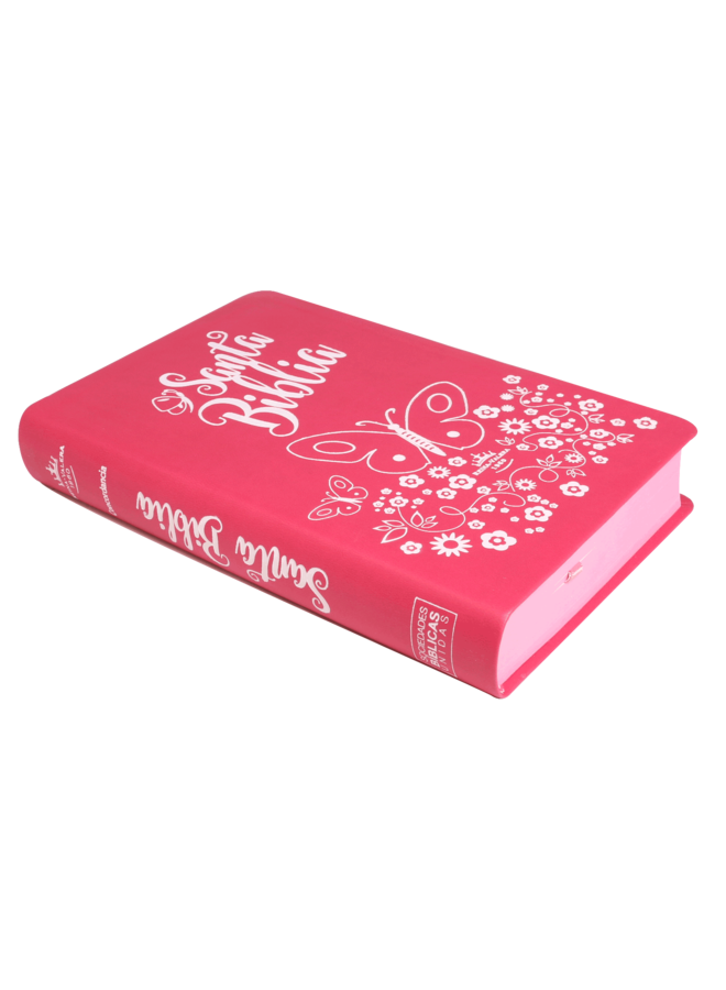 SANTA BIBLIA RVR60 MANUAL LETRA GRANDE CON INDICADORES ROSA