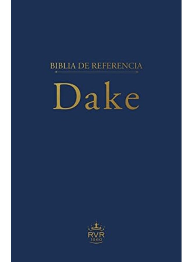 BIBLIA DE ESTUDIO DE REFERENCIA DAKE RVR60