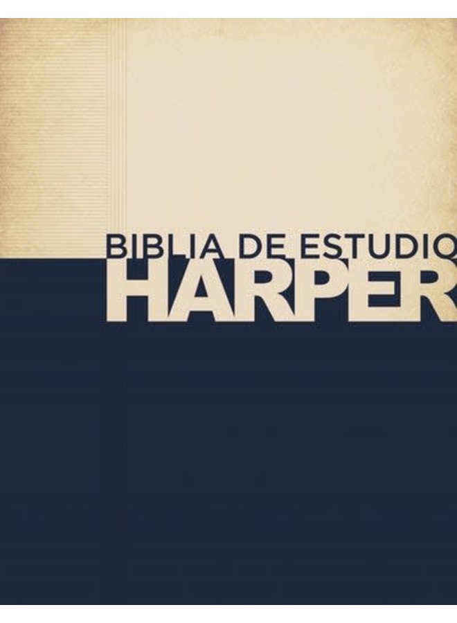 BIBLIA DE ESTUDIO HARPER RVR60 TAPA DURA
