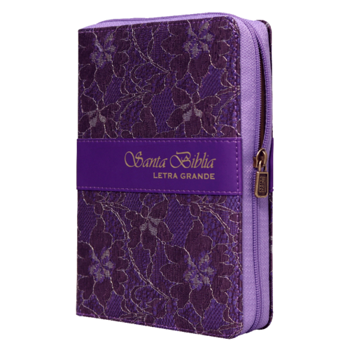 SOCIEDAD BIBLICA SANTA BIBLIA RVR60 CIERRE ENCAJE MORADO SOCIEDAD BIBLICA SANTA BIBLIA RVR60 CIERRE ENCAJE MORADO