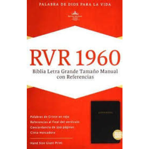 HOLMAN EN ESPANOL BIBLIA RVR60 MANUAL MAXI CON CONCORDANCIA NEGRO