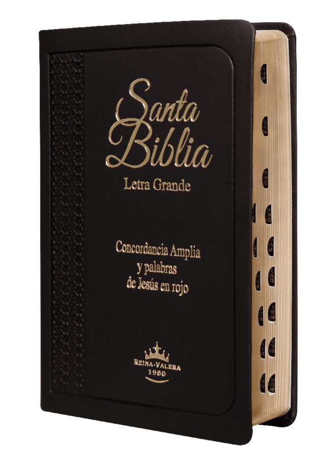 BIBLIA RVR60 INDICADORES LETRA GRANDE