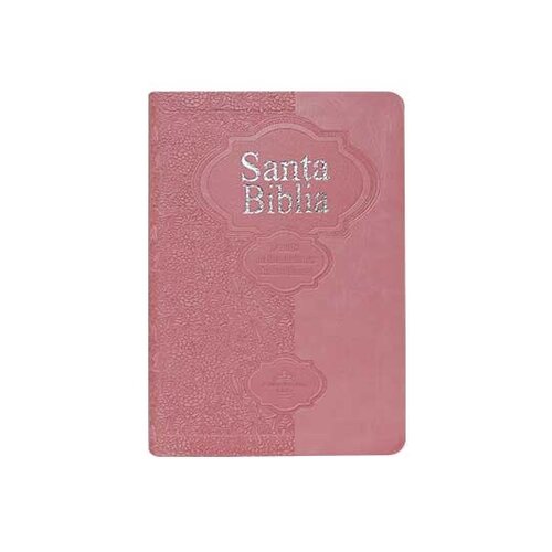 SOCIEDAD BIBLICA SANTA BIBLIA RVR60 FUENTE DE BENDICIONES PIEL ROSA