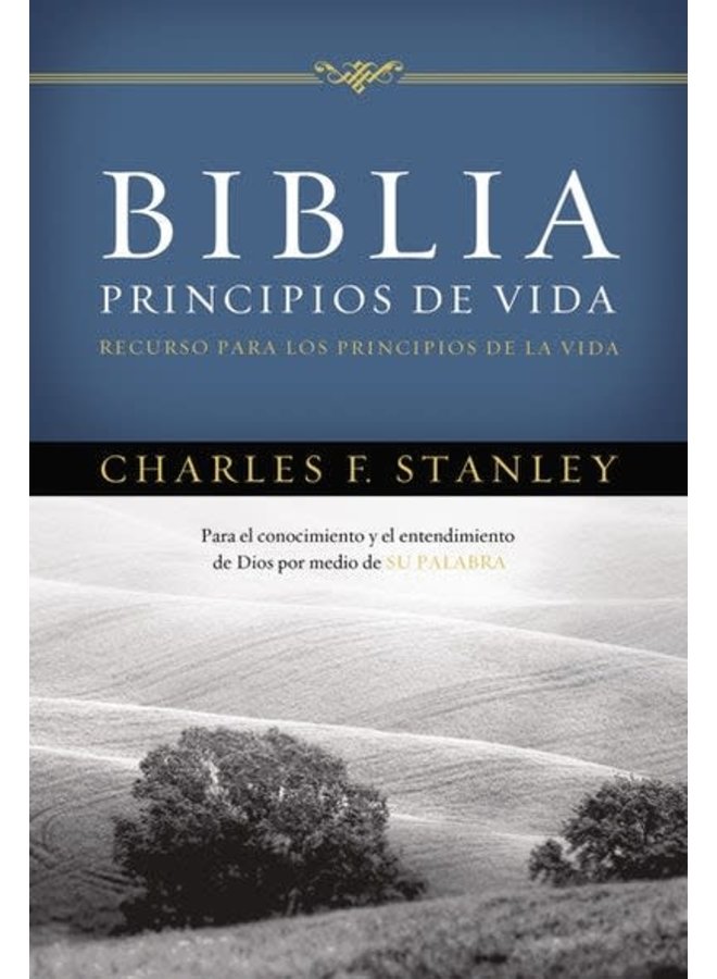 BIBLIA PRINCIPIOS DE VIDA CHARLES STANLEY