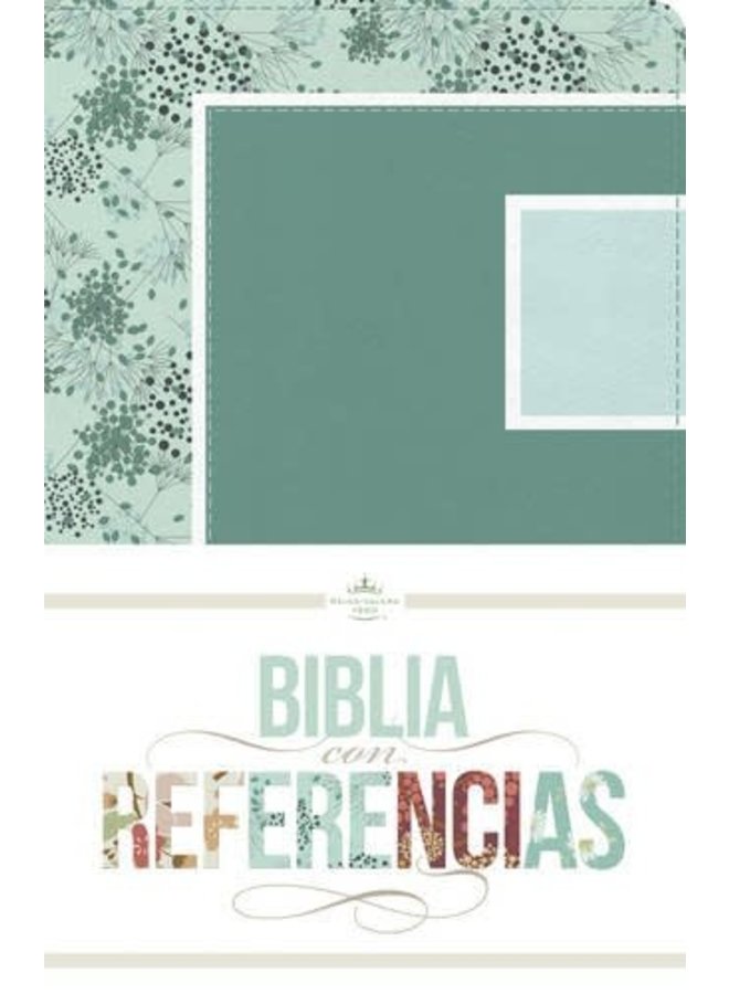 BIBLIA CON REFERENCIAS RVR60 TURQUESA MENTA