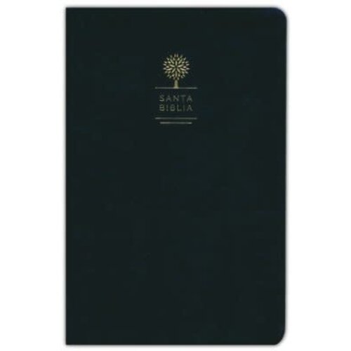 ORIGEN Biblia Reina Valera 1960 letra grande. Símil piel color negro, tamaño manual