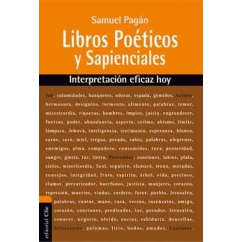 CLIE LIBROS LIBROS POETICOS Y SAPIENSALES CLIE LIBROS LIBROS POETICOS Y SAPIENSALES