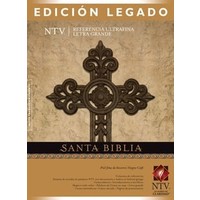 BIBLIA EDICION LEGADO NTV PIEL NEGRO CAFE