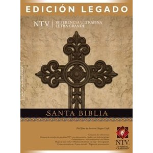 PENIEL BIBLIA EDICION LEGADO NTV PIEL NEGRO CAFE