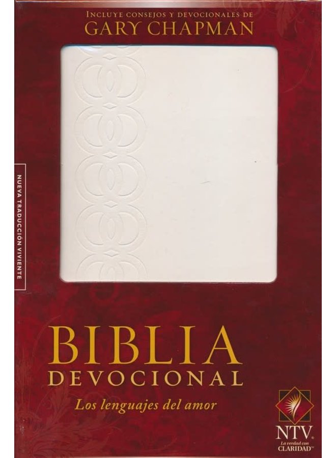 BIBLIA DEVOCIONAL LOS LENGUAJES DEL AMOR BLANCA