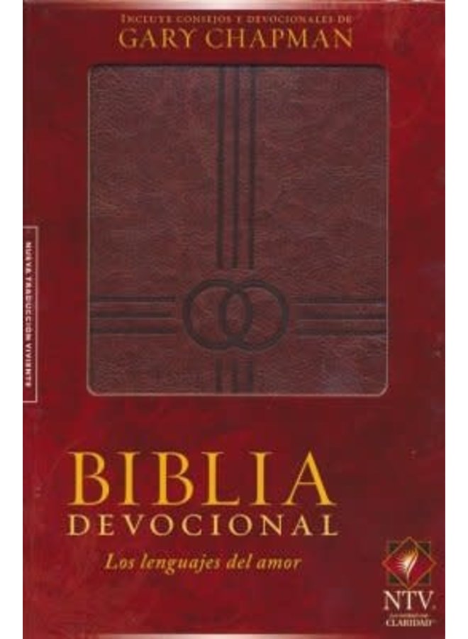 BIBLIA DEVOCIONAL LOS LENGUAJES DEL AMOR NTV CAFE