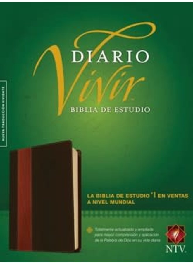 BIBLIA DE ESTUDIO DIARIO VIVIR NTV CAFE CLARO