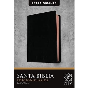 TYNDALE ESPANOL SANTA BIBLIA NTV LETRA GIGANTE NEGRO INDICADORES