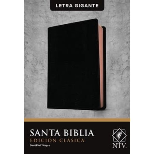 TYNDALE ESPANOL SANTA BIBLIA NTV LETRA GIGANTE NEGRO INDICADORES