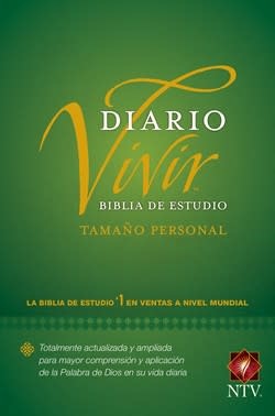TYNDALE ESPANOL SANTA BIBLIA DE STUDIO DIARIO VIVIR LETRA GRANDE MANUAL TELA
