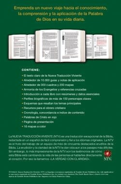TYNDALE ESPANOL SANTA BIBLIA DE STUDIO DIARIO VIVIR LETRA GRANDE MANUAL TELA