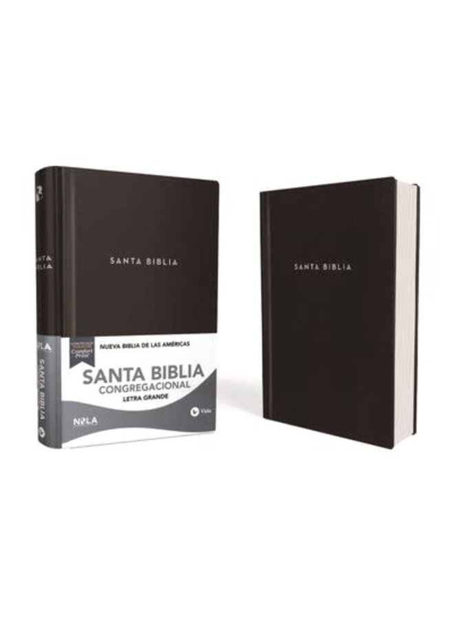 Biblia NBLA Congregacional, Tapa Dura, Negro