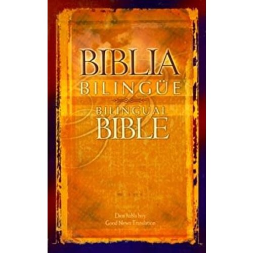 SOCIEDAD BIBLICA BIBLIA BILINGUE DIOS HABLA HOY NARANJA