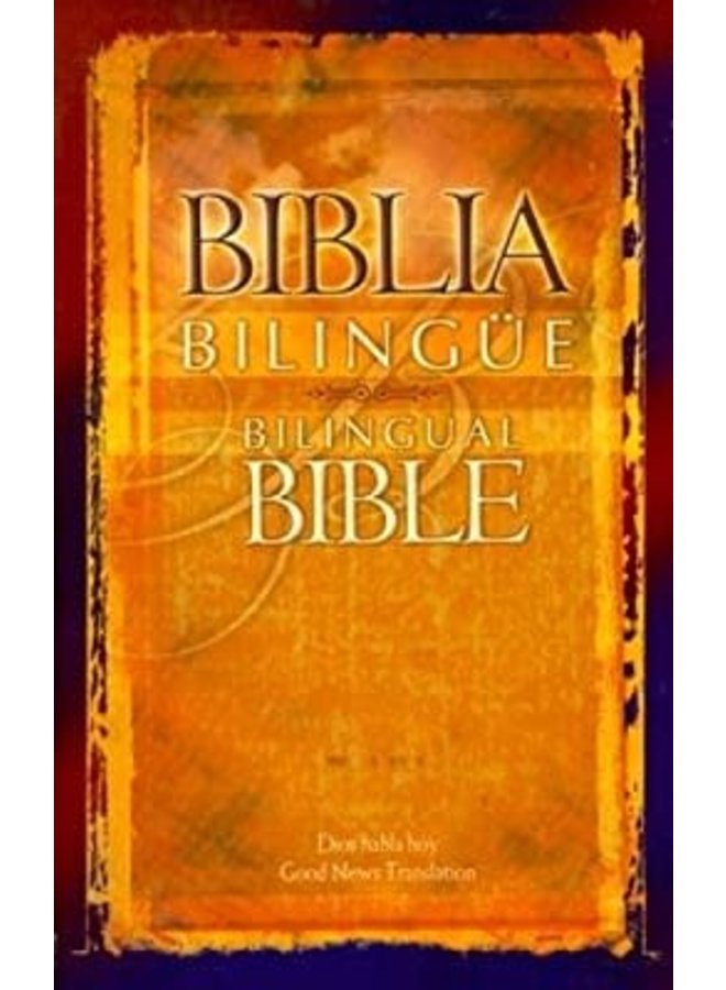 BIBLIA BILINGUE DIOS HABLA HOY NARANJA