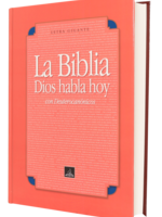 SOCIEDAD BIBLICA LA BIBLIA DIOS HABLA HOY LETRA GIGANTE NARANJA