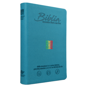 SOCIEDAD BIBLICA SANTA BIBLIA RVC CHIP AQUA MARINA