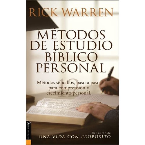 EDITORIAL VIDA METODOS DE ESTUDIO BIBLICO PERSONAL