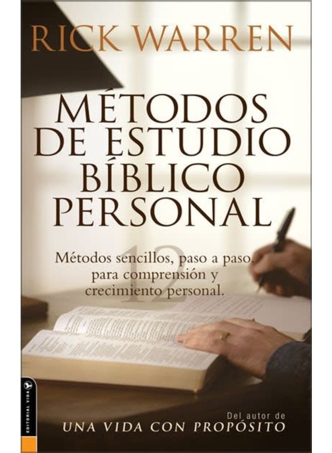 METODOS DE ESTUDIO BIBLICO PERSONAL