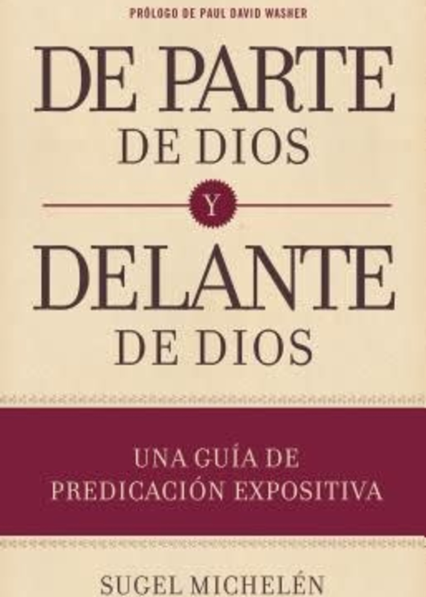 HOLMAN EN ESPANOL DE PARTE DE DIOS Y DELANTE DE DIOS