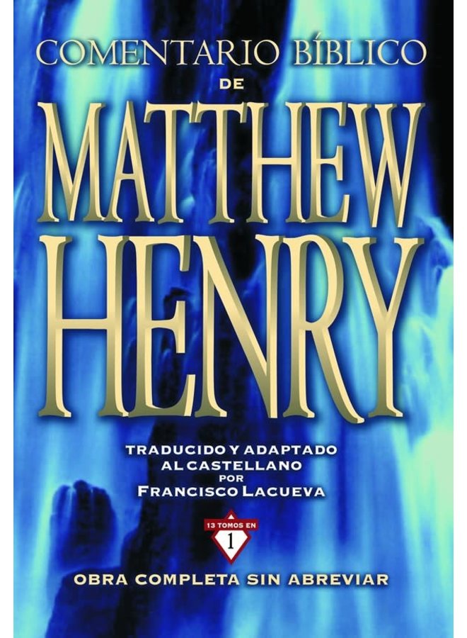 COMENTARIO BIBLICO DE MATTHEW HENRY