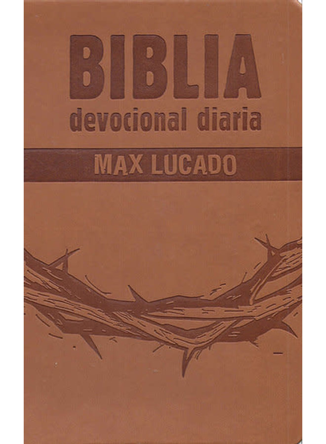 SANTA BIBLIA RVR60 DEVOCIONAL MAX LUCADO CAFE