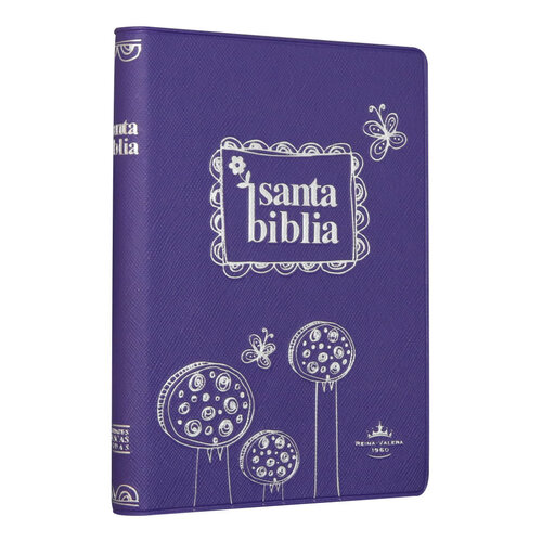 SOCIEDAD BIBLICA SANTA BIBLIA RVR60 LILA MANUAL ECONOMICA