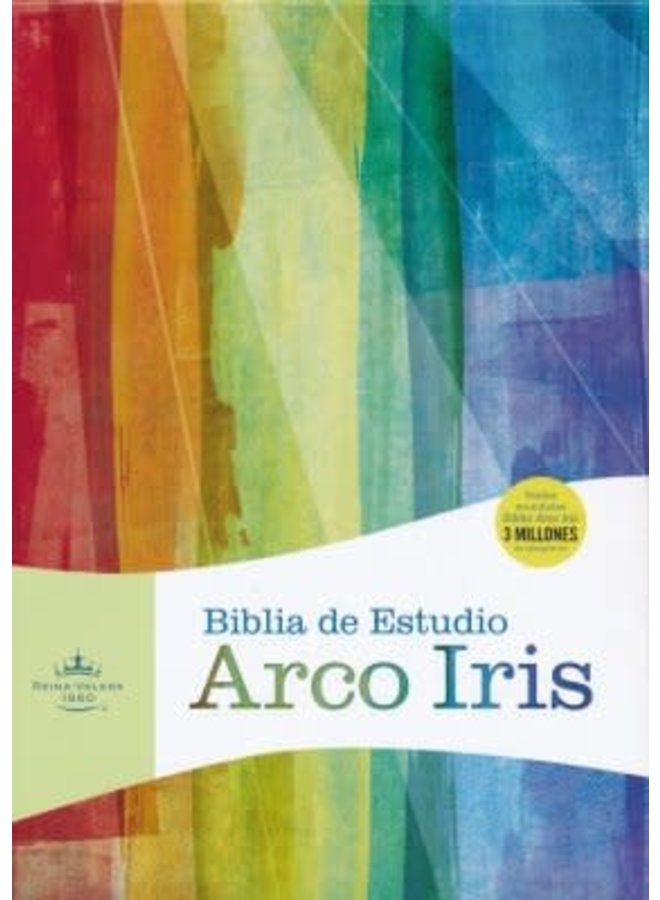 BIBLIA DE ESTUDIO ARCO IRIS RVR60 IP NEGRO