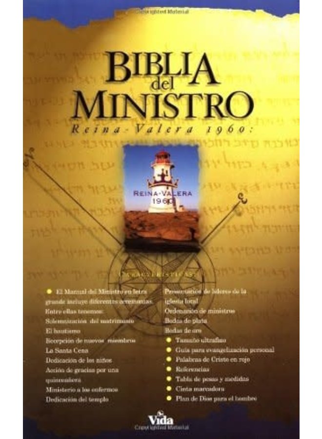 BIBLIA RVR60 DEL MINISTRO