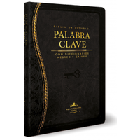 BIBLIA DE ESTUDIO PALABRA CLAVE RVR60 NEGRO