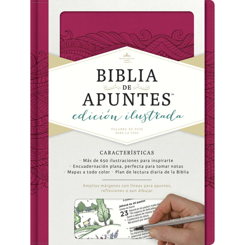 PENIEL BIBLIA DE APUNTES ILUSTRADA RVR60 T BLANCO E IP ROSA PENIEL BIBLIA DE APUNTES ILUSTRADA RVR60 T BLANCO E IP ROSA