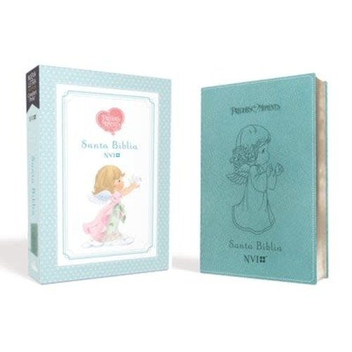 EDITORIAL VIDA SANTA BIBLIA PRECIOUS MOMENTS NVI ANGELITOS, ULTRAFINA COMPACTA AQUA EDITORIAL VIDA SANTA BIBLIA PRECIOUS MOMENTS NVI ANGELITOS, ULTRAFINA COMPACTA AQUA