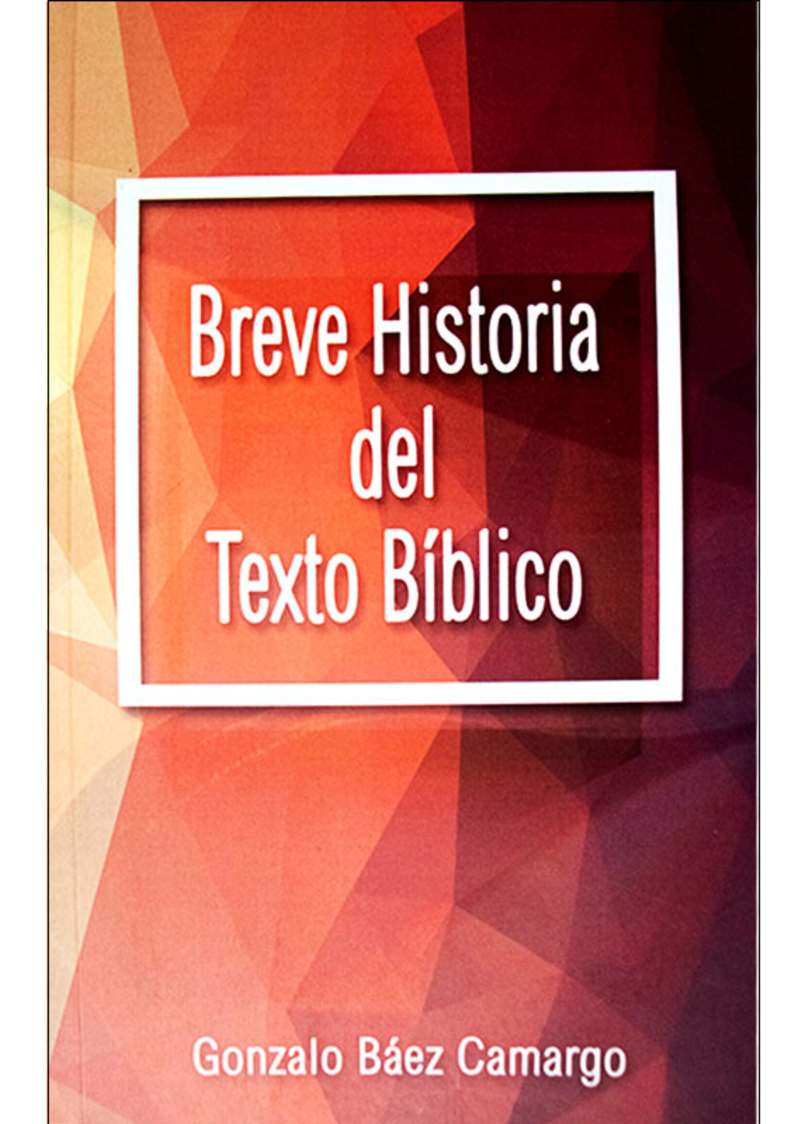CASA UNIDA DE PUBLICACIONES BREVE HISTORIA DEL TEXTO BIBLICO