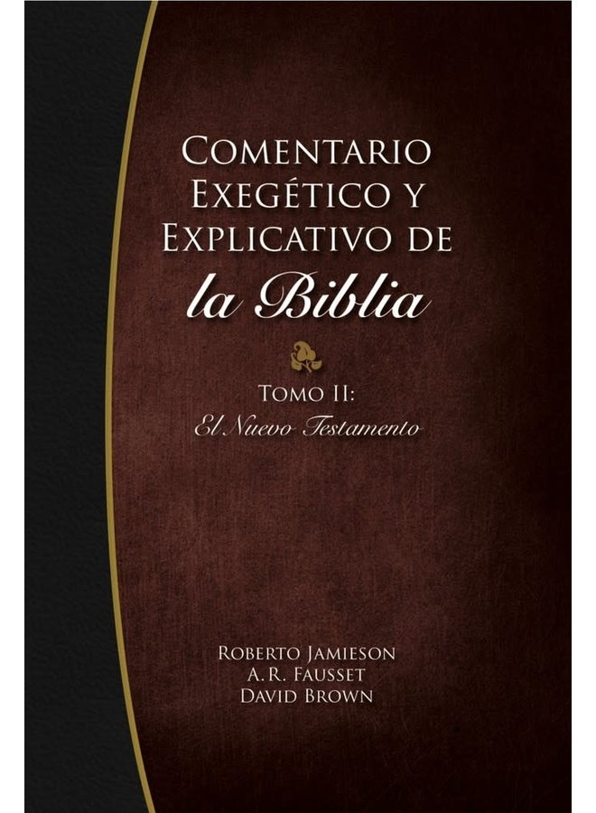 COMENTARIO EXEGETICO Y EXPLICATIVO DE LA BIBLIA 2