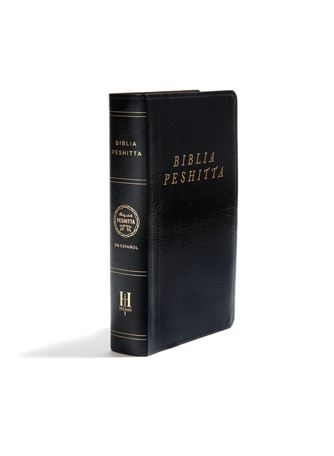 BIBLIA PESHITTA IMITACION PIEL NEGRA CON INDICADORES