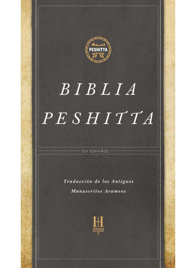 BIBLIA DE ESTUDIO PESHITTA PASTA DURA
