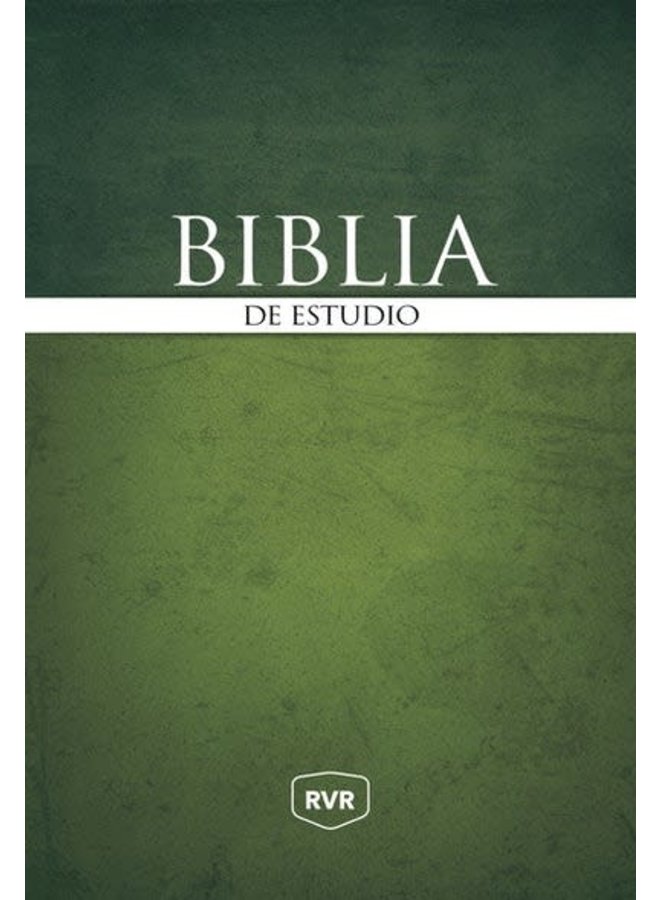 SANTA BIBLIA DE ESTUDIO REINA VALERA REVISADA RVR, TAPA DURA