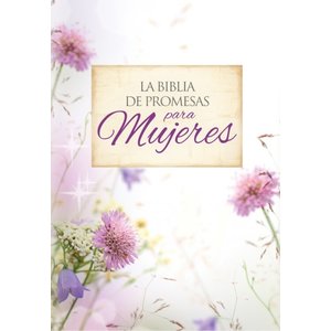 UNILIT BIBLIA DE PROMESAS / LETRA GRANDE / PIEL ESPECIAL FLORAL / CIERRE