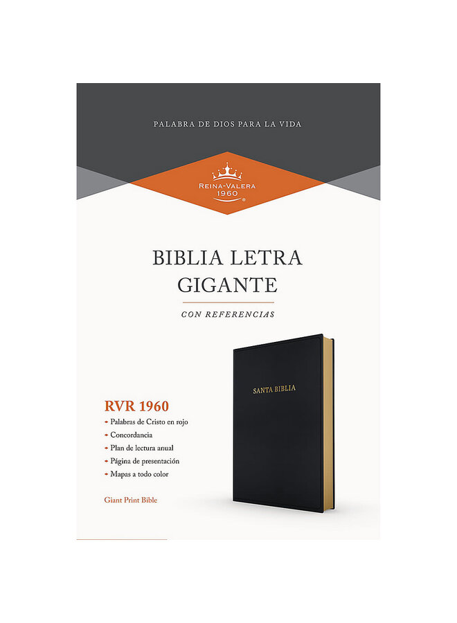 BIBLIA HOLMAN  LETRA GIGANTE NEGRA